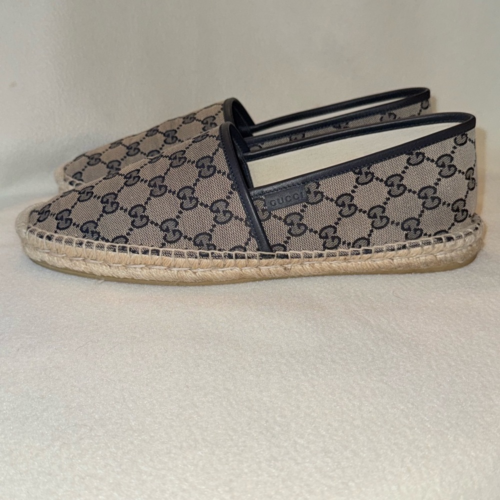 Gucci Men’s GG Supreme Canvas Espadrilles